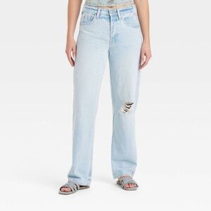NEW Universal Thread Women’s Mid-Rise 90’s Baggy Jeans sz. 10 Reg.